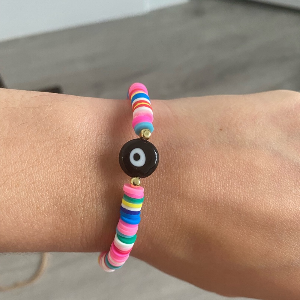 Colorful Evil Eye Bracelet